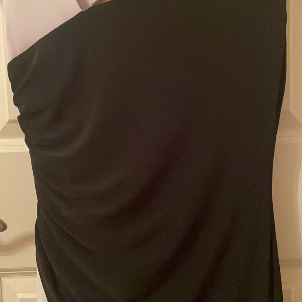 Ralph Lauren Women's Black and White Dress Size 12 EUC - Picture 10 of 11